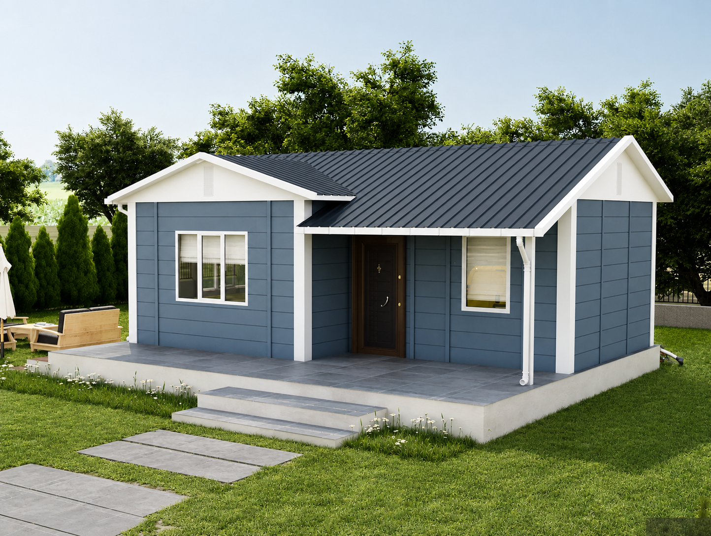 40 m² Prefabrik Ev