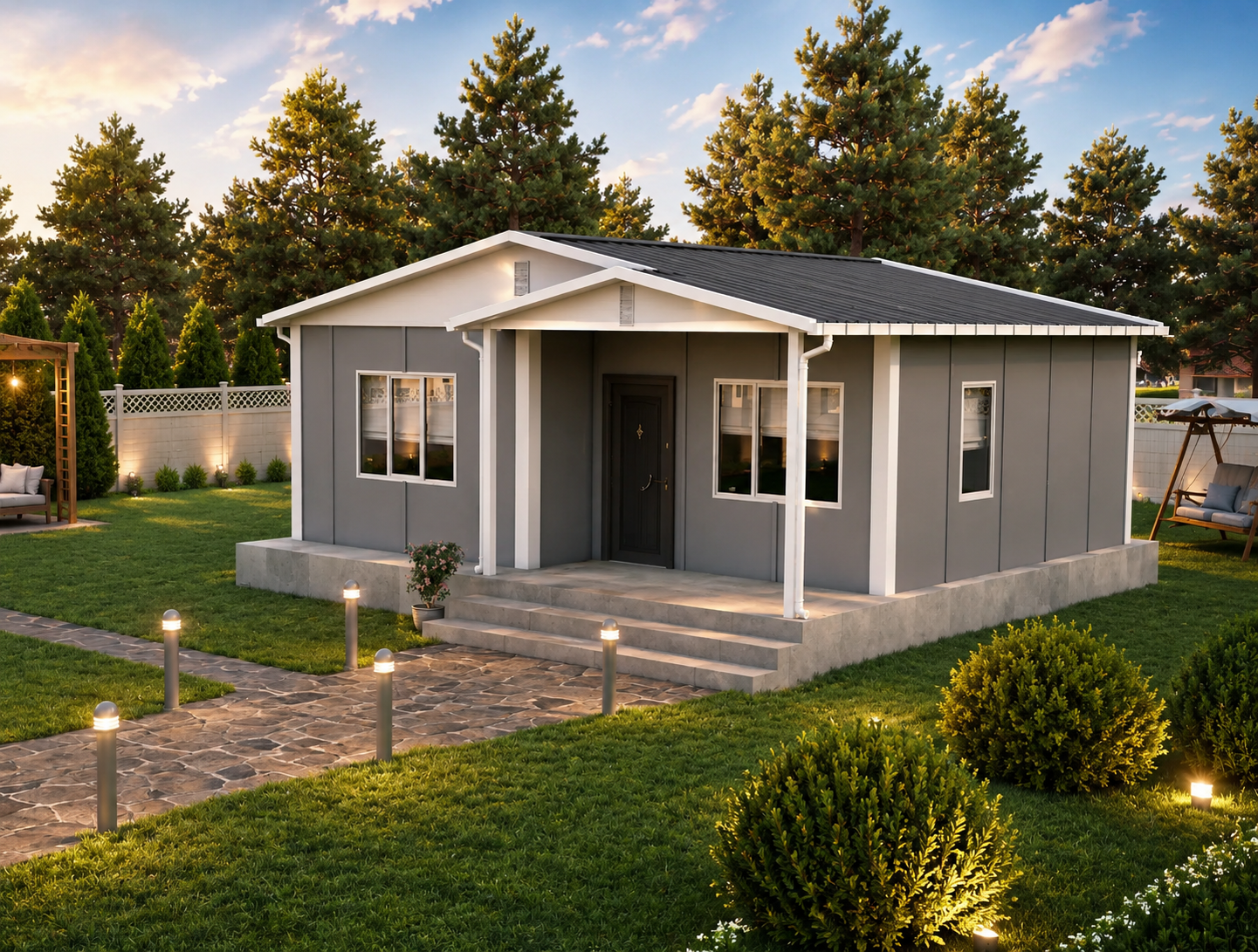 62 m² Prefabrik Ev