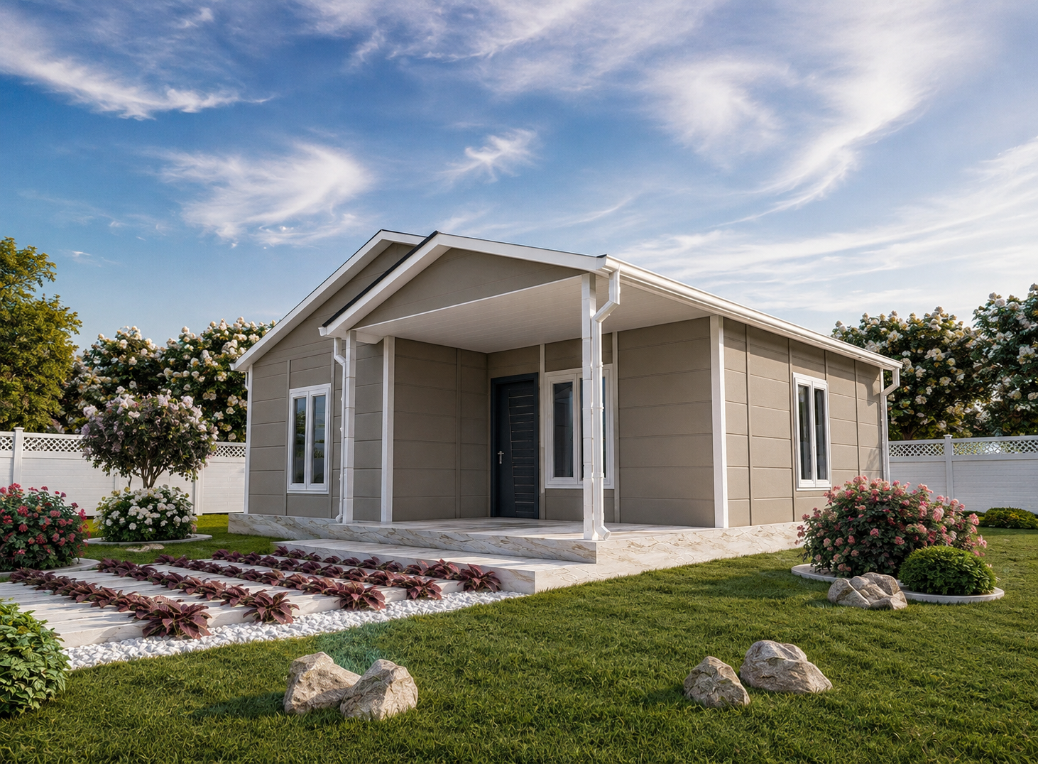 64 m² Prefabrik Ev
