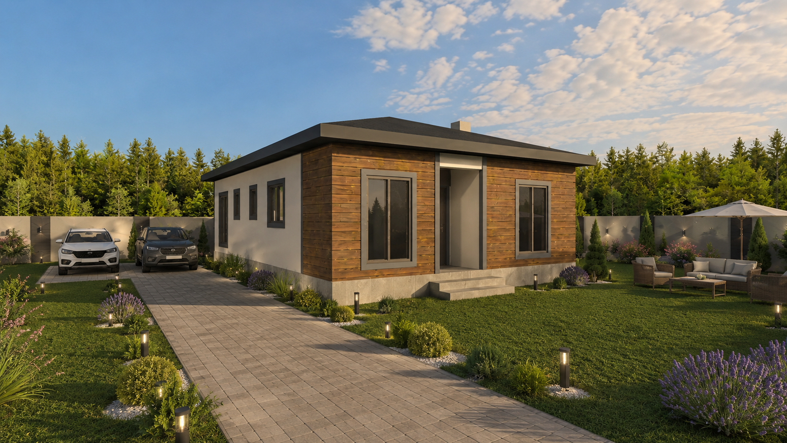 88 m² 3+1 Tek Katlı Çelik Ev