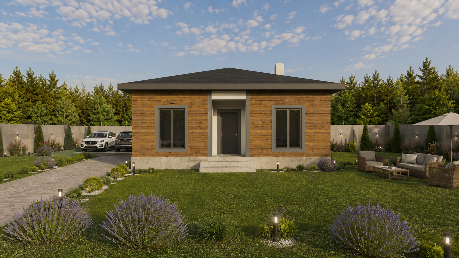 88 m² 3+1 Tek Katlı Çelik Ev