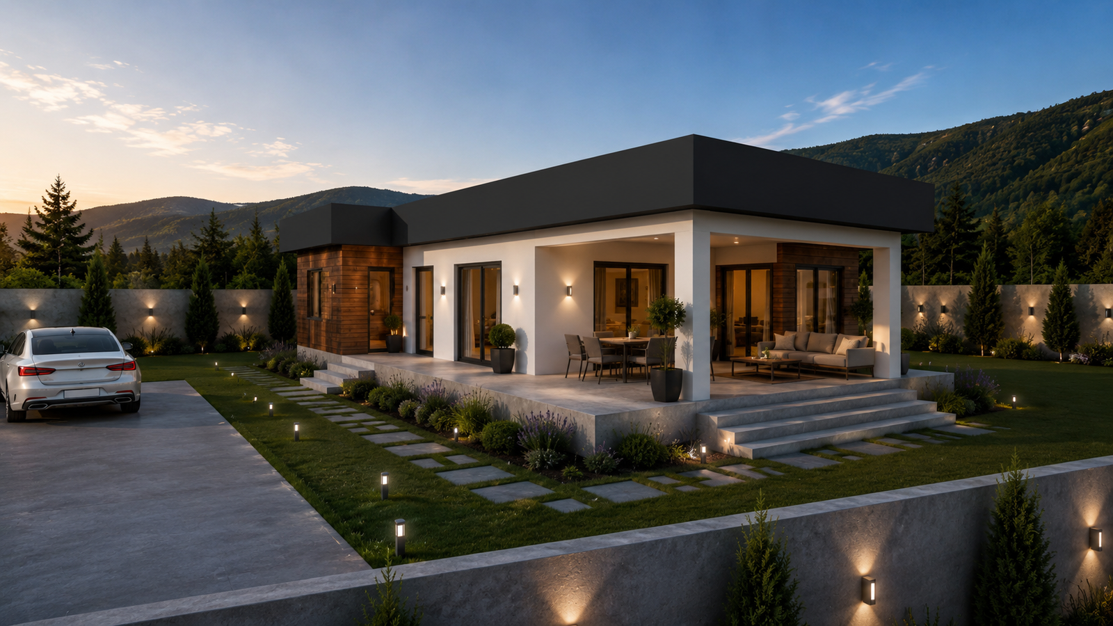 105 m² 2+1 Tek Katlı Çelik Ev