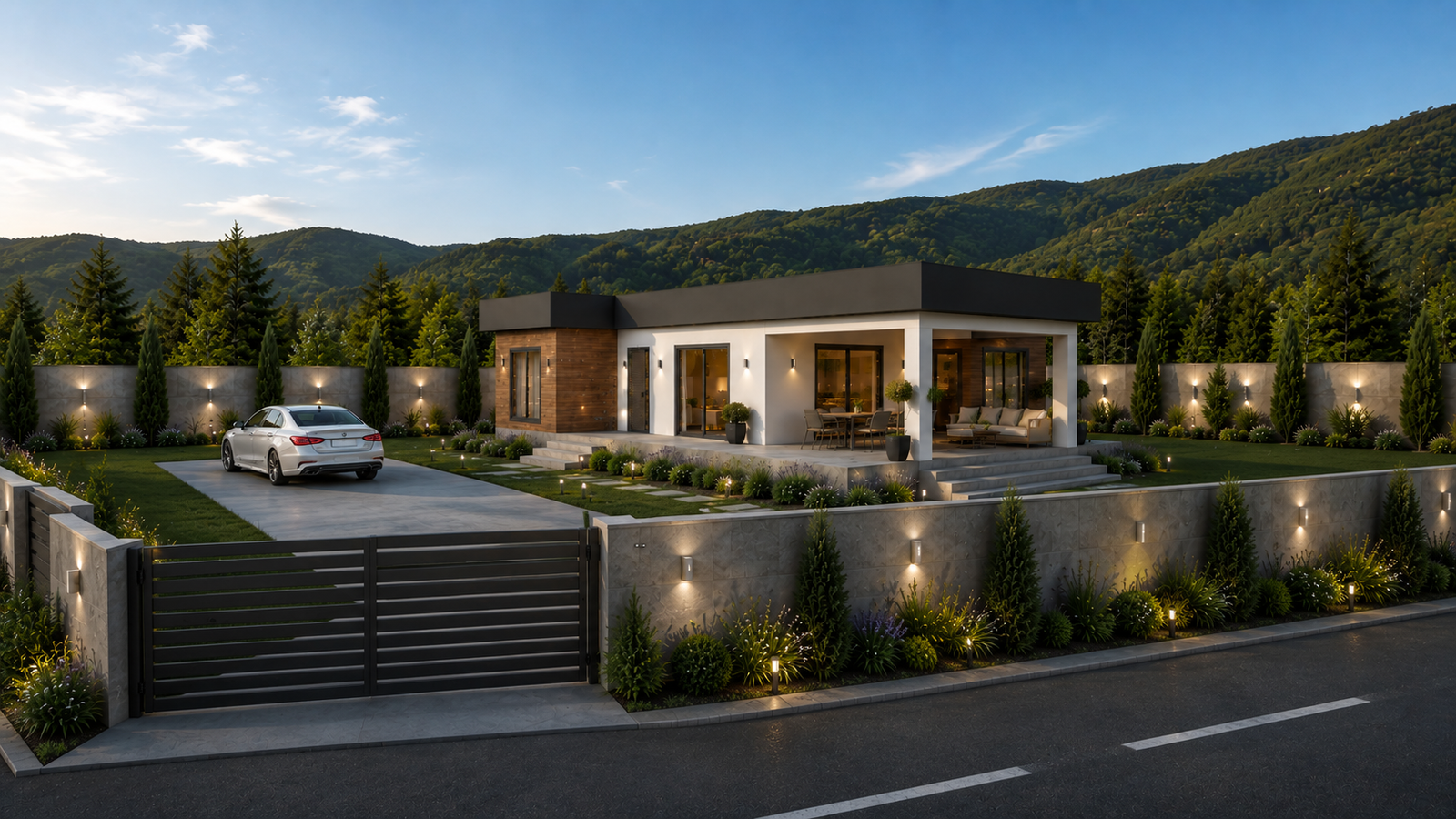 105 m² 2+1 Tek Katlı Çelik Ev