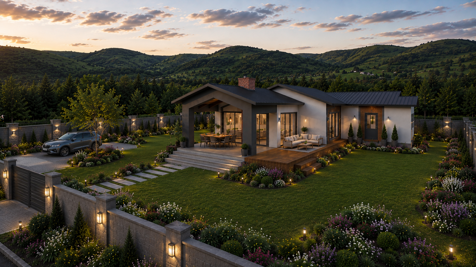 124 m² 2+1 Tek Katlı Çelik Ev