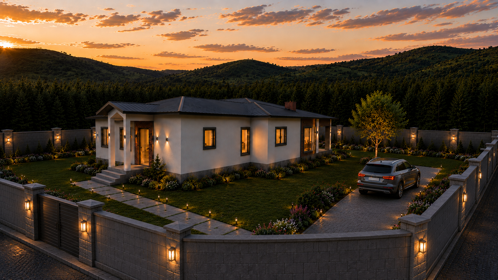 124 m² 2+1 Tek Katlı Çelik Ev