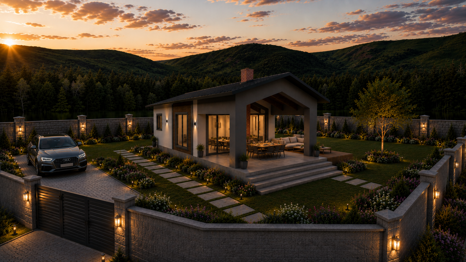 124 m² 2+1 Tek Katlı Çelik Ev