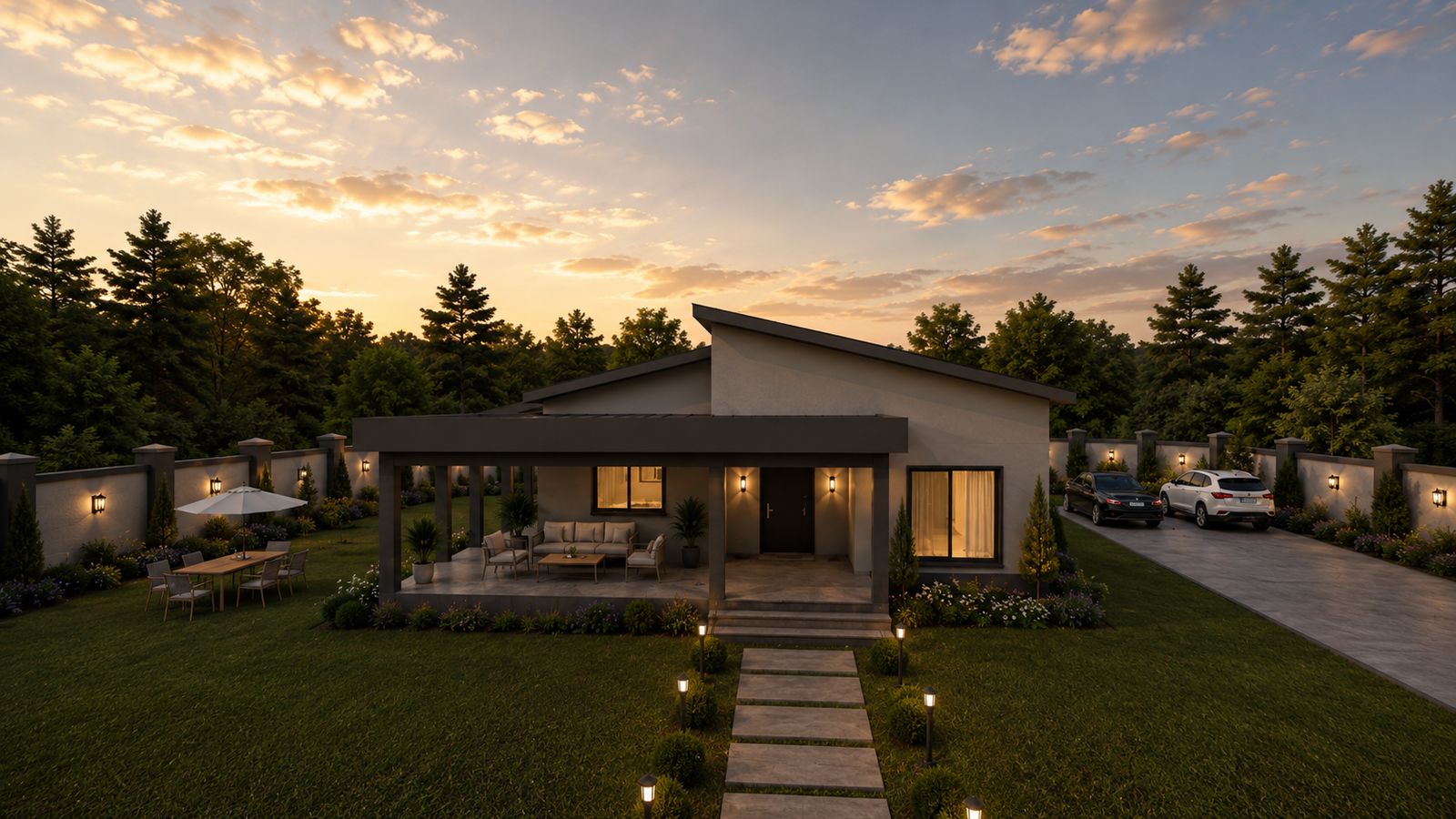 155 m² 3+1 Tek Katlı Çelik Ev