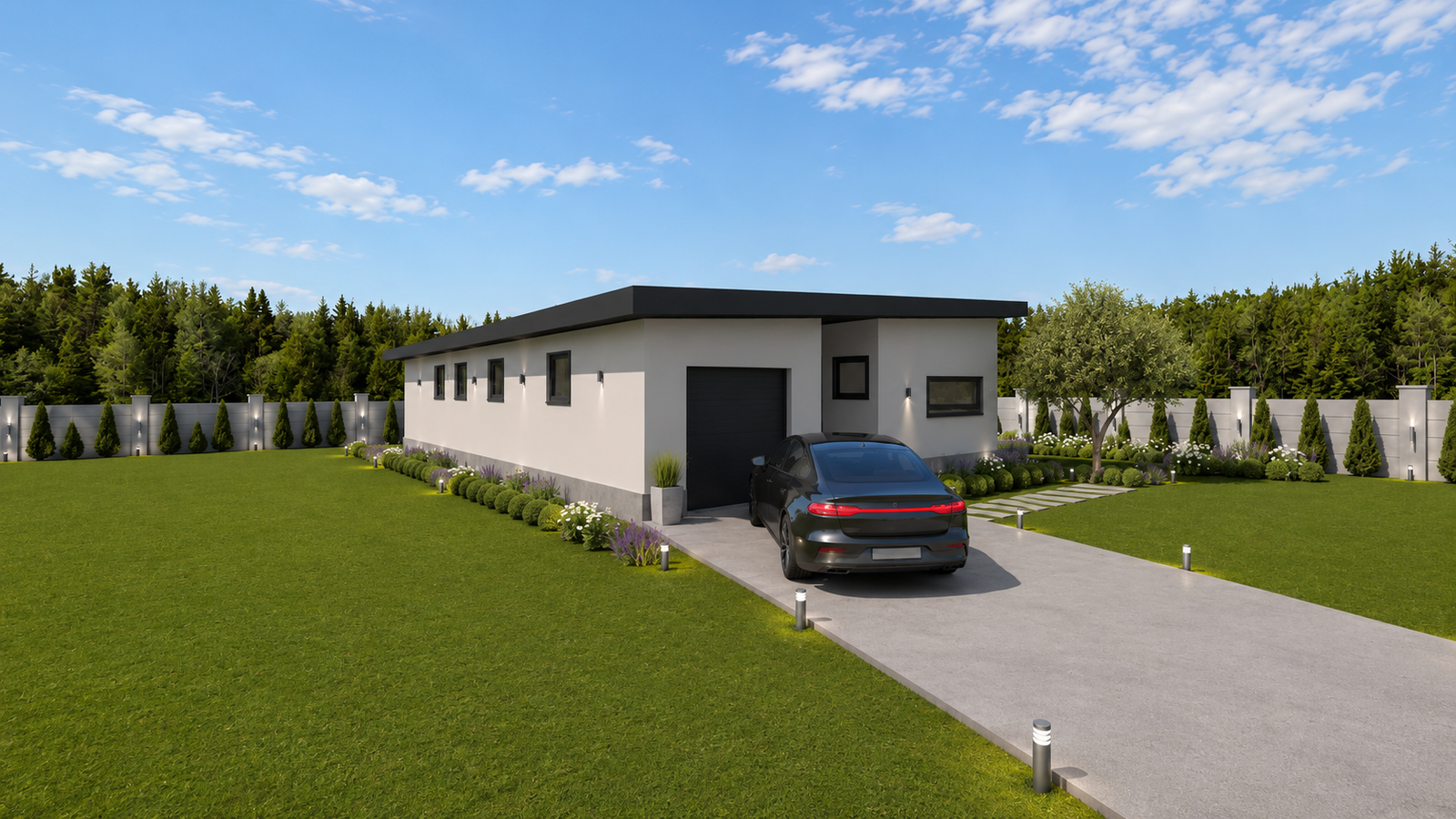 182 m² 3+1 Tek Katlı Çelik Ev