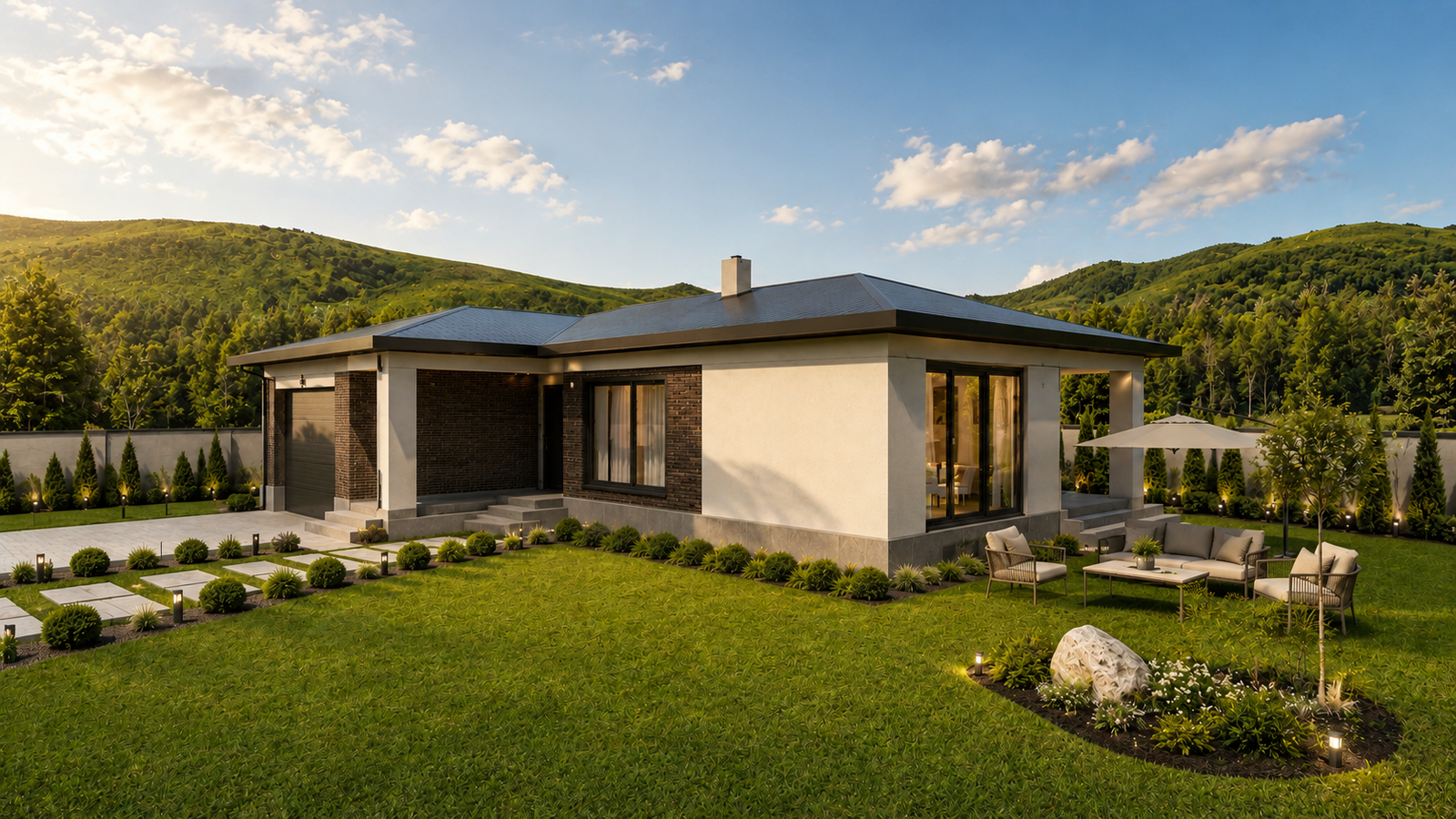 196 m² 3+1 Tek Katlı Çelik Ev