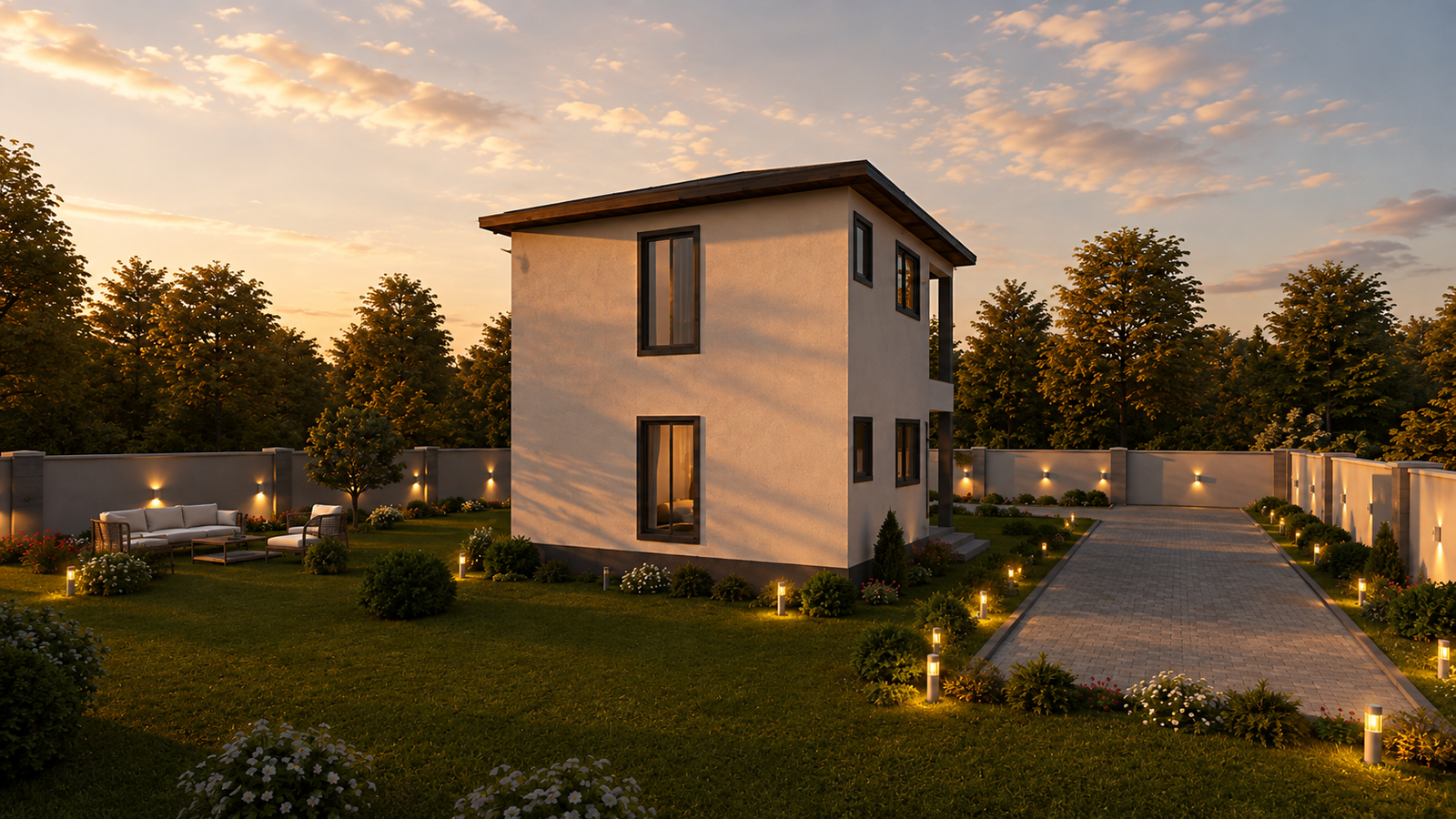 84 m² 2+1 İki Katlı Çelik Ev