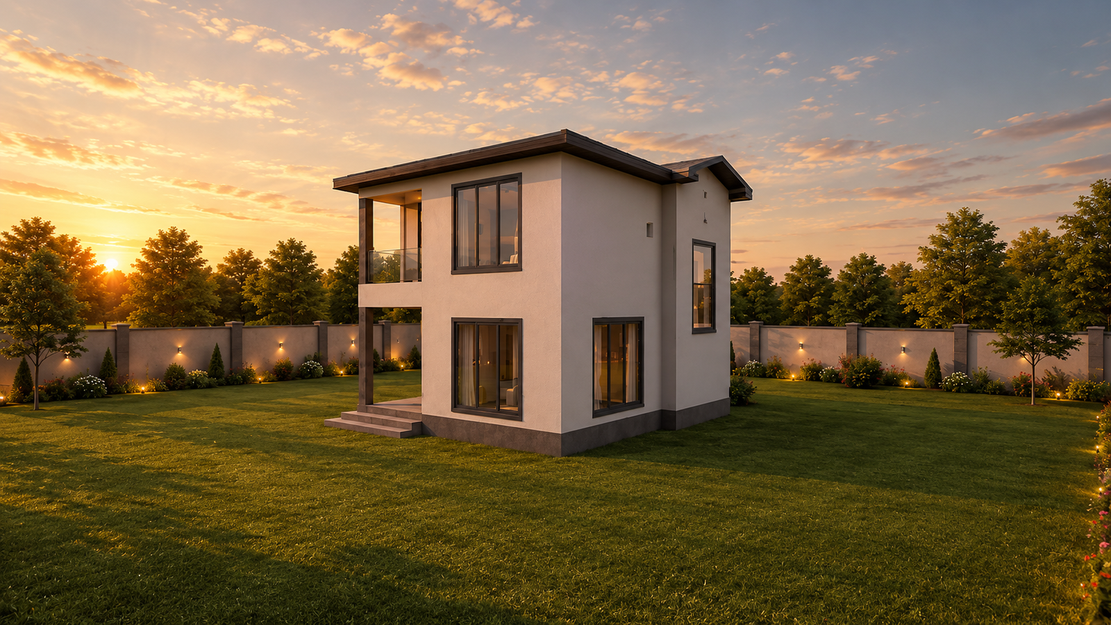 84 m² 2+1 İki Katlı Çelik Ev
