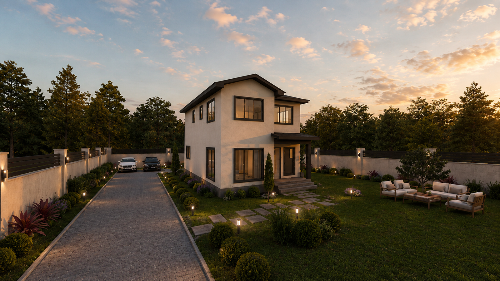 125 m² 3+1 İki Katlı Çelik Ev