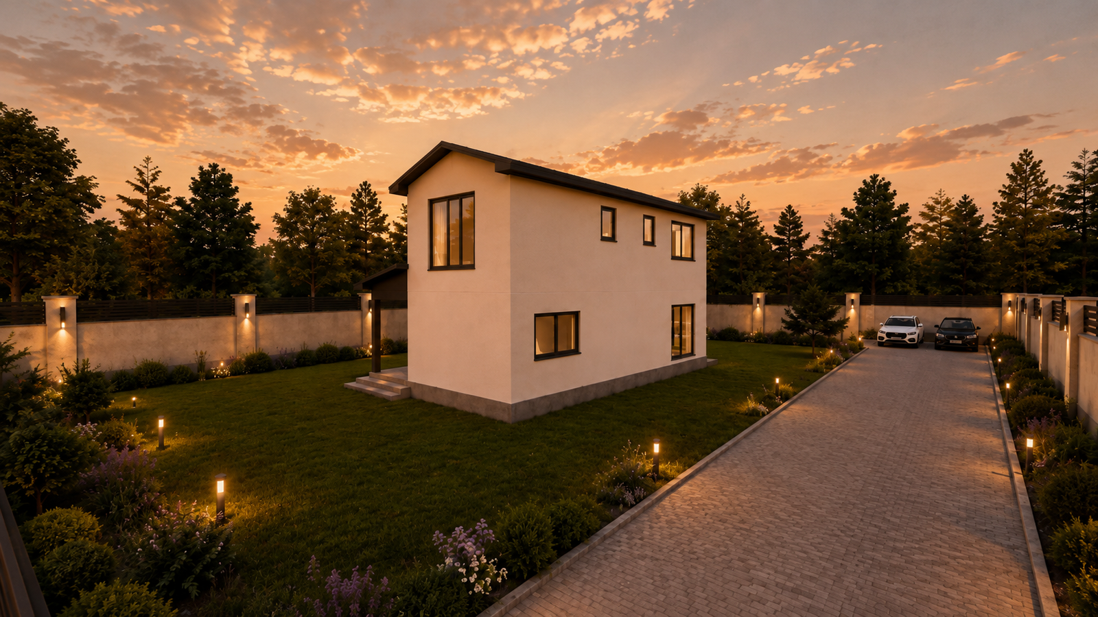 125 m² 3+1 İki Katlı Çelik Ev