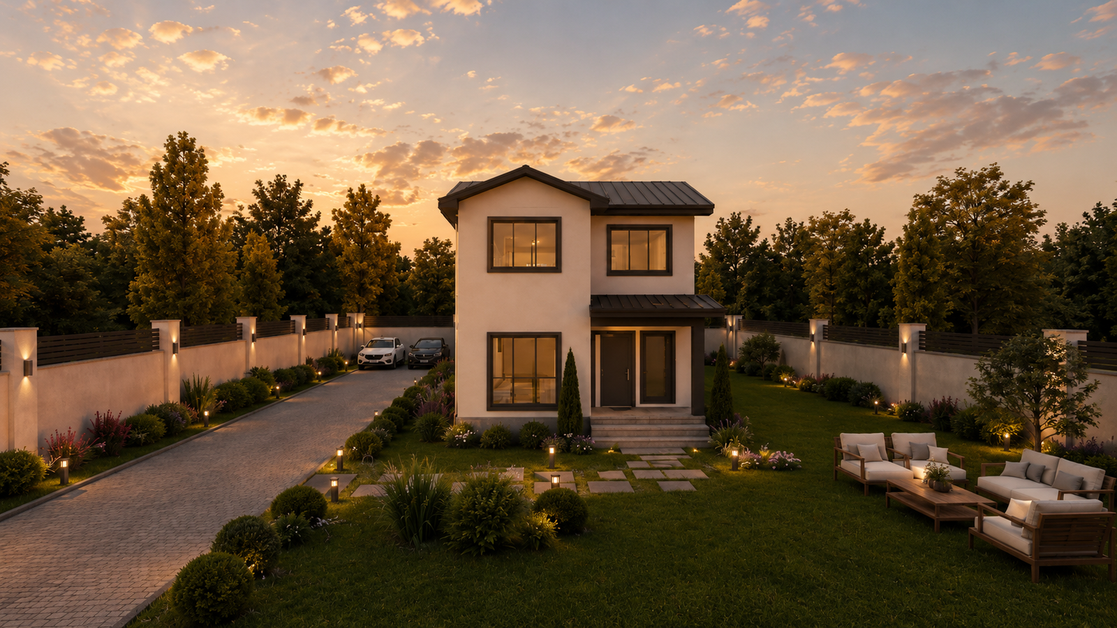 125 m² 3+1 İki Katlı Çelik Ev