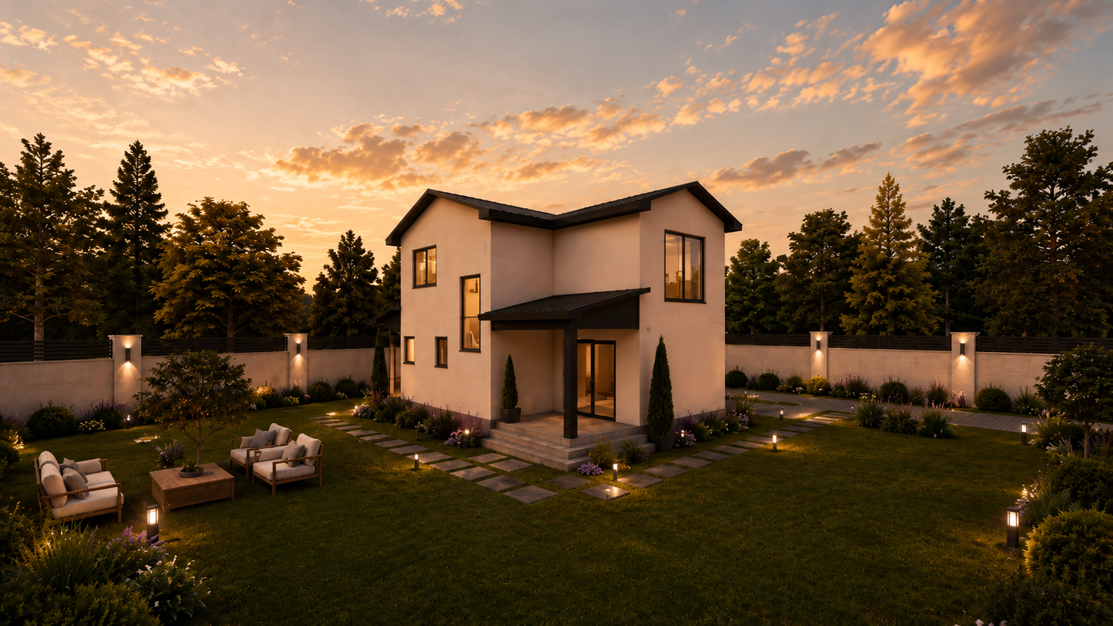 125 m² 3+1 İki Katlı Çelik Ev