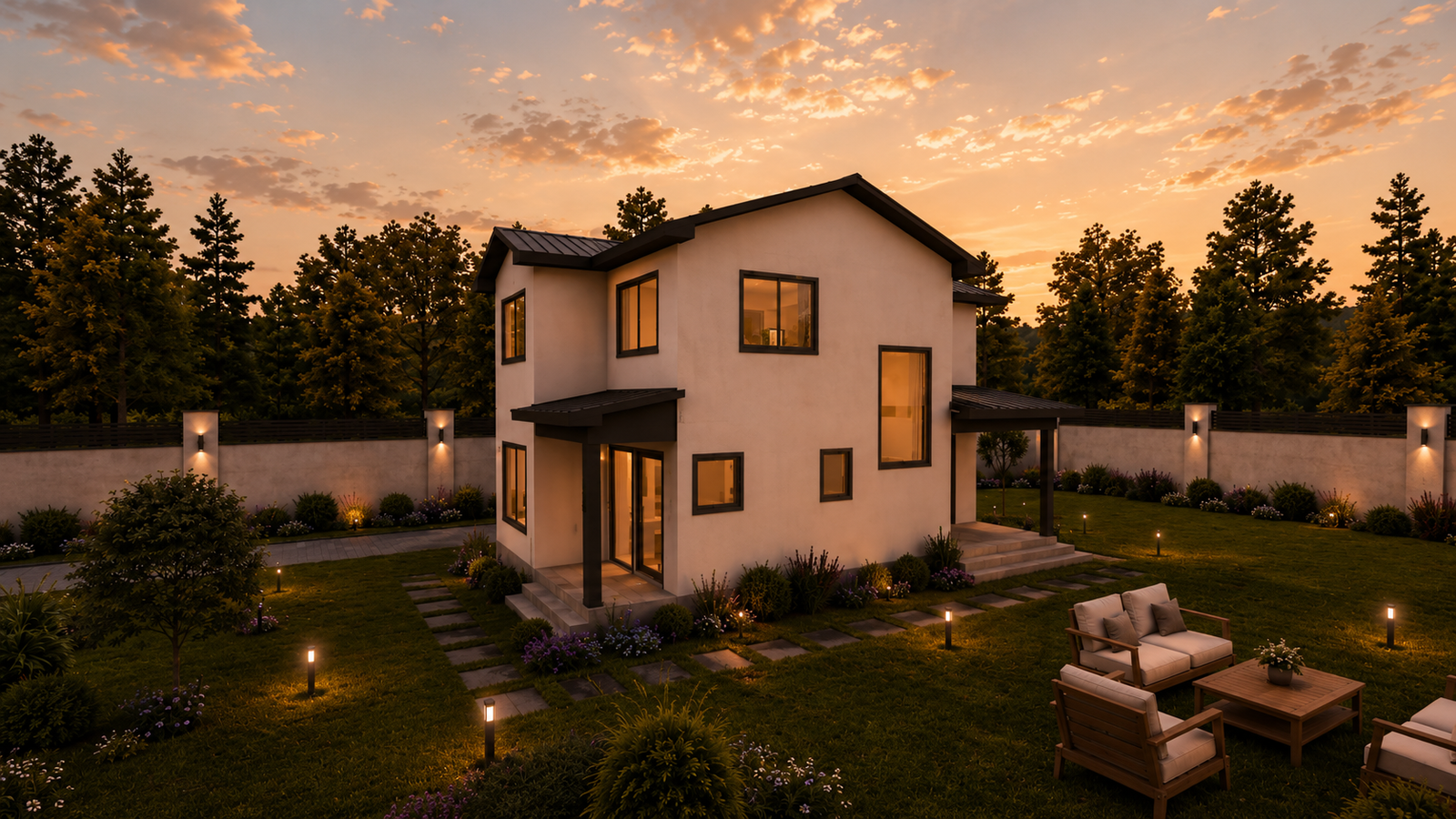 125 m² 3+1 İki Katlı Çelik Ev