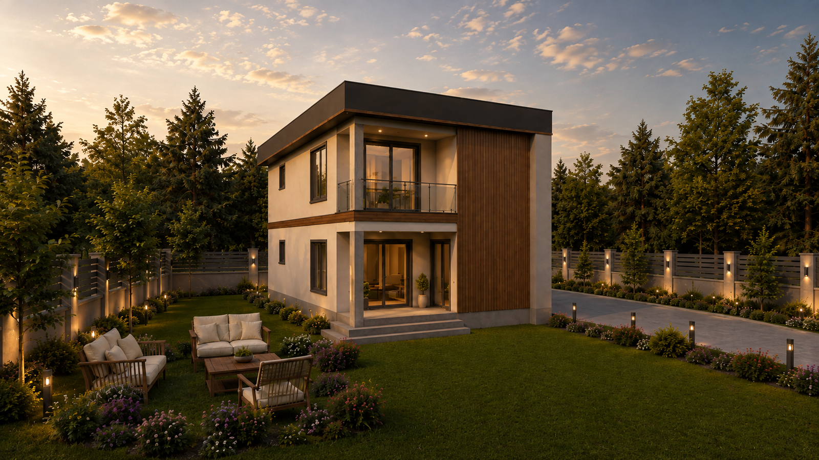 134 m² 3+1 İki Katlı Çelik Ev