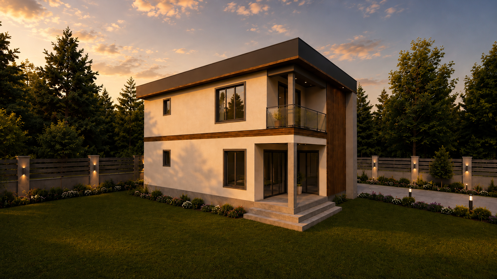 134 m² 3+1 İki Katlı Çelik Ev