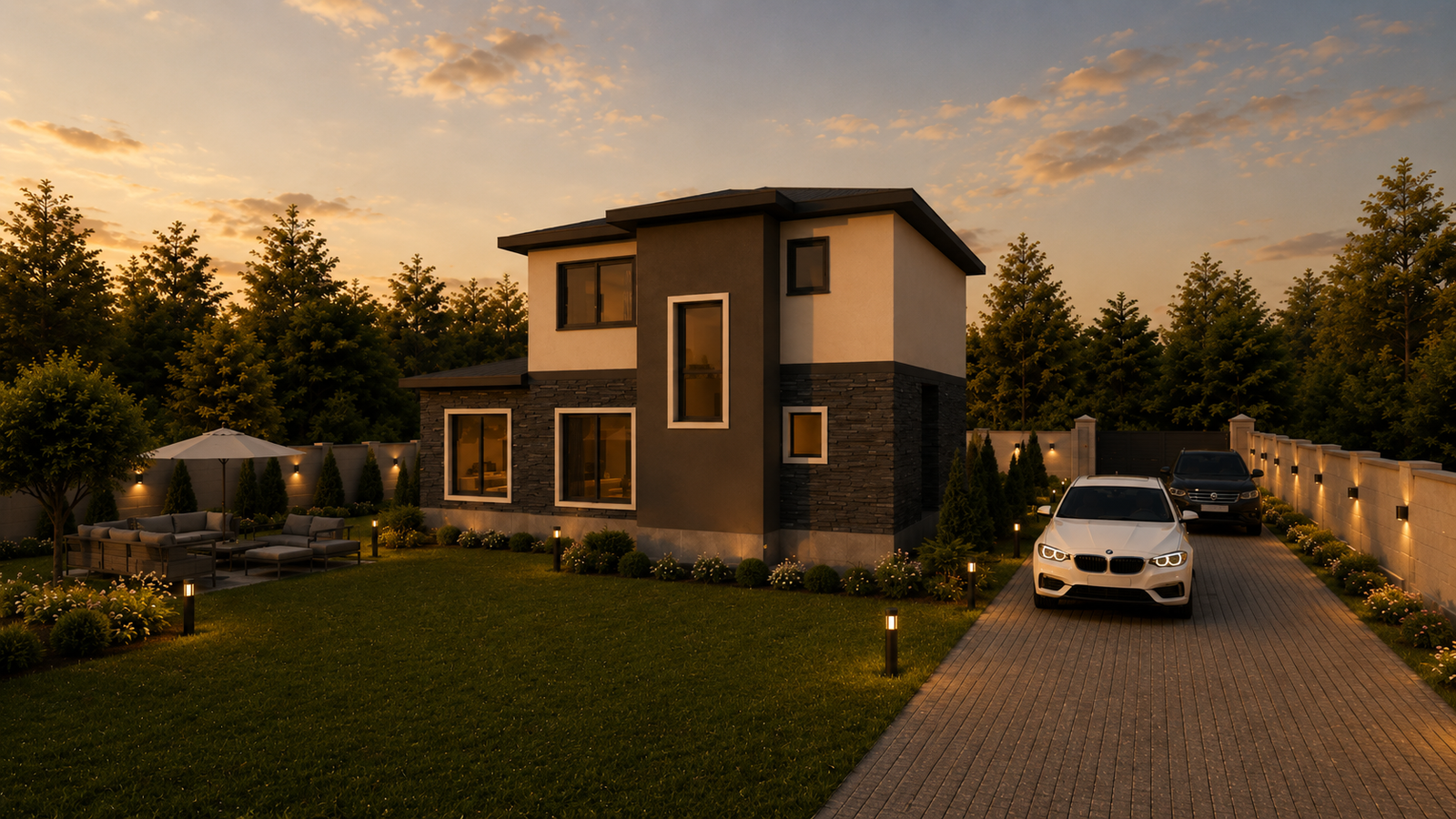 149 m² 3+1 İki Katlı Çelik Ev