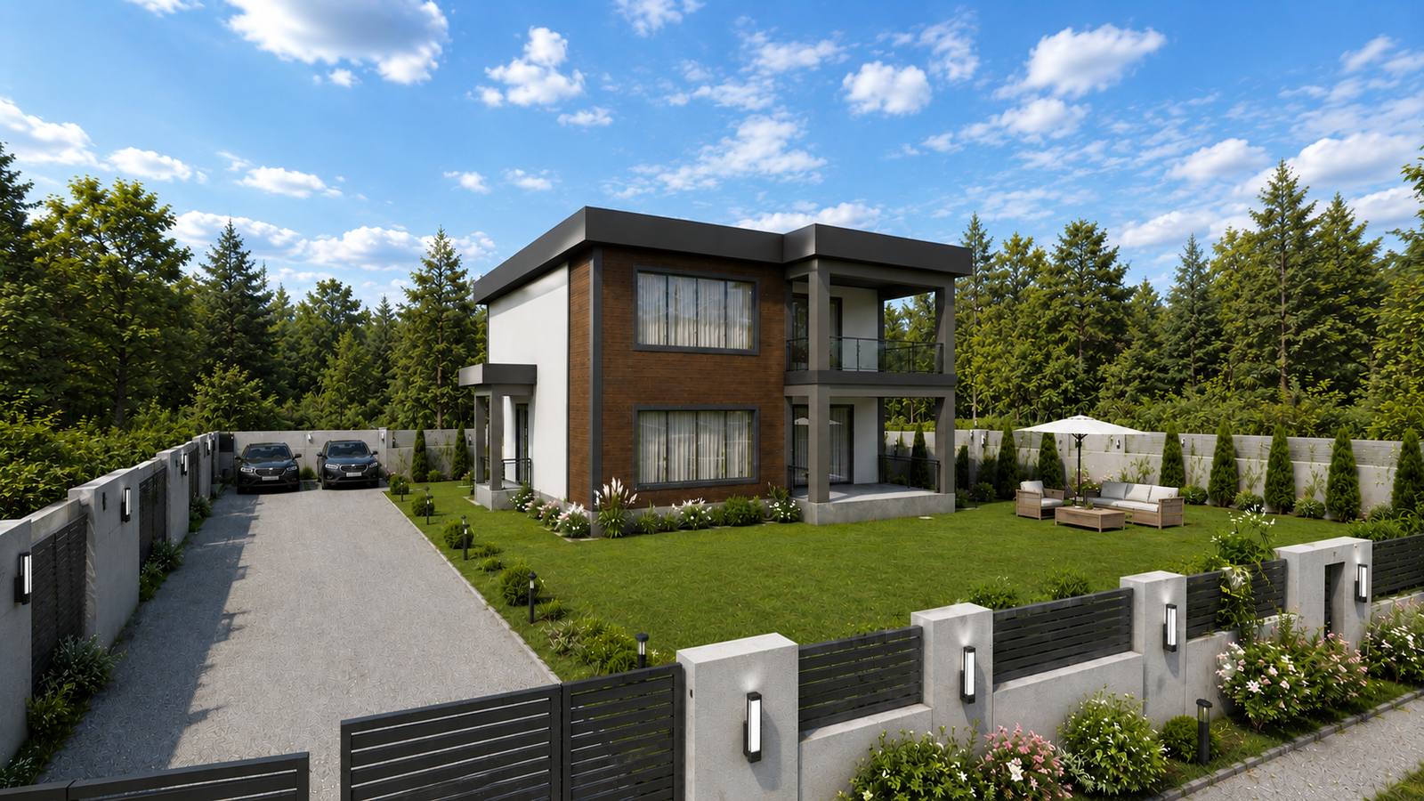 176 m² 3+1 İki Katlı Çelik Ev