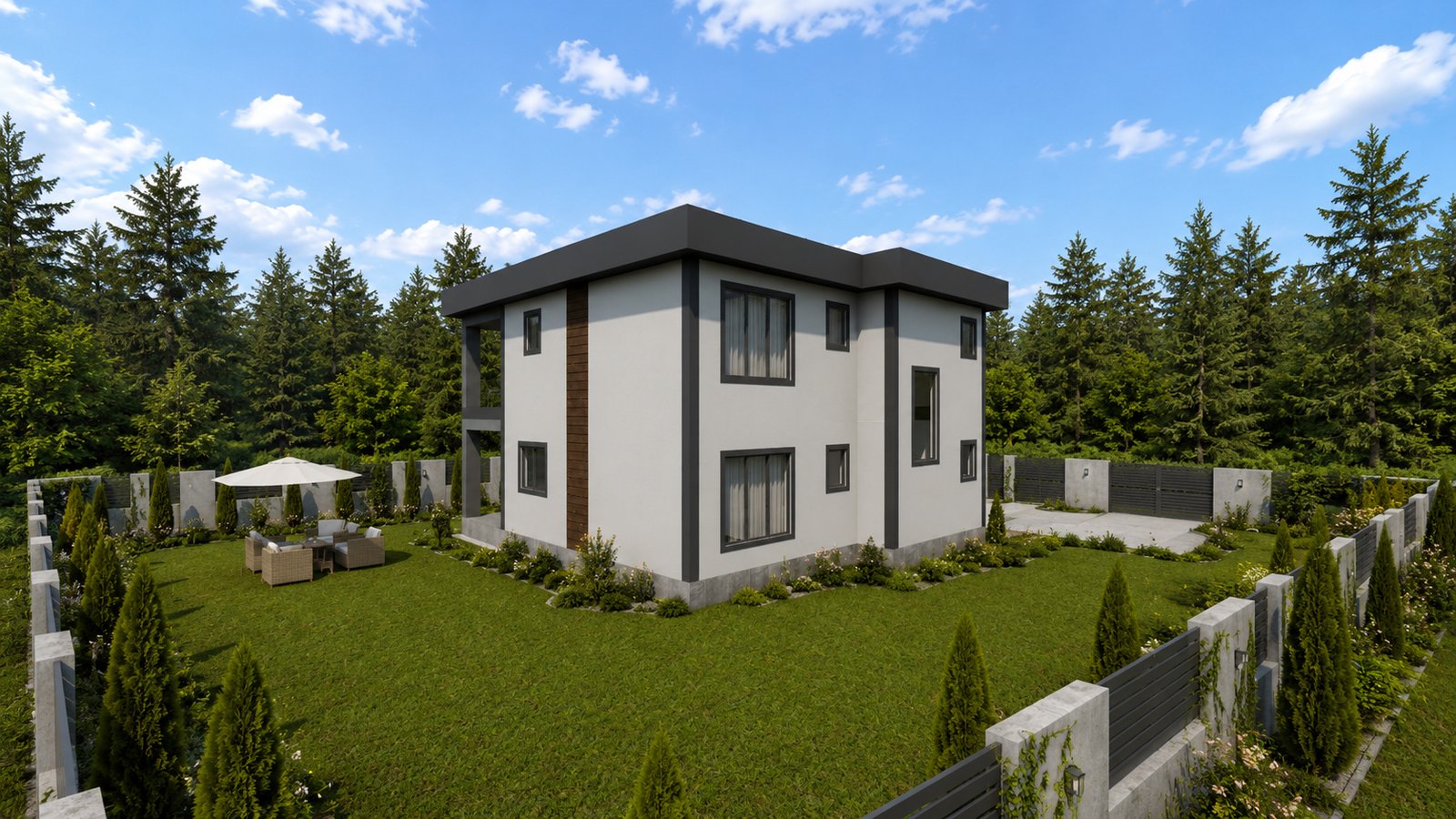 176 m² 3+1 İki Katlı Çelik Ev