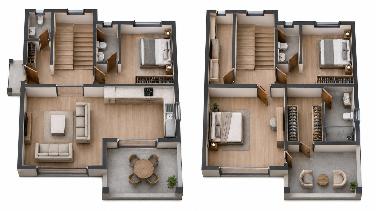176 m² 3+1 İki Katlı Çelik Ev