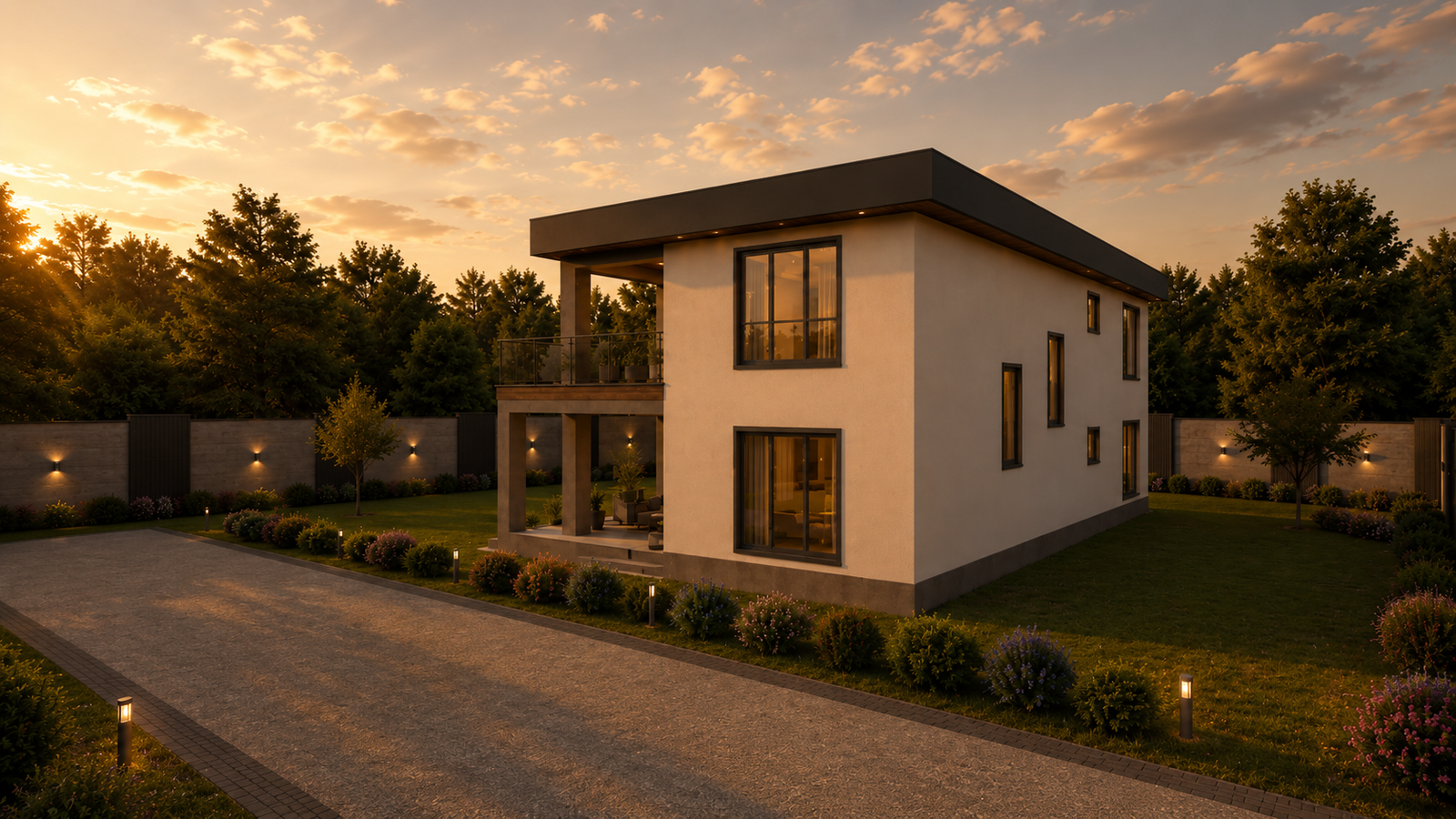 242 m² 6+1 İki Katlı Çelik Ev