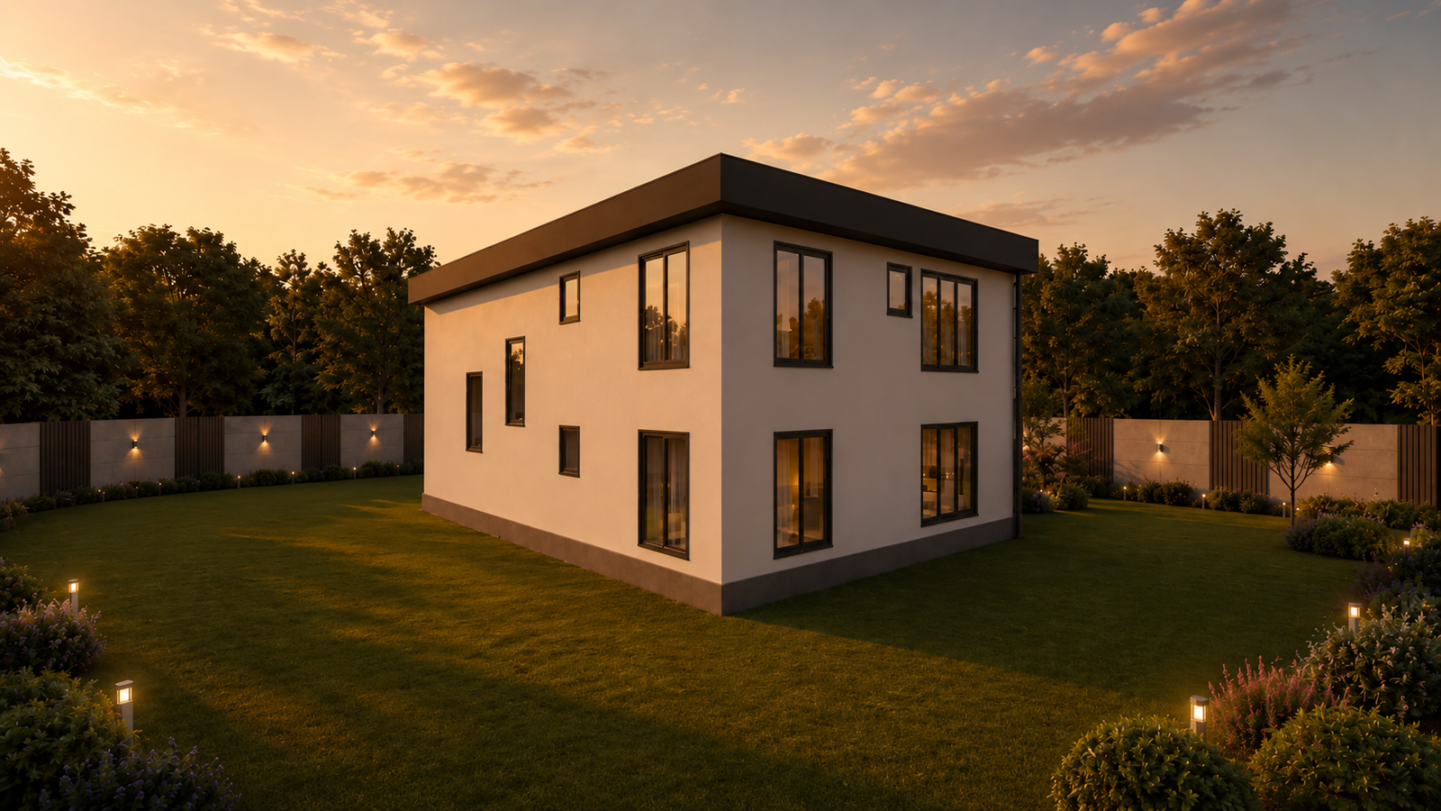 242 m² 6+1 İki Katlı Çelik Ev