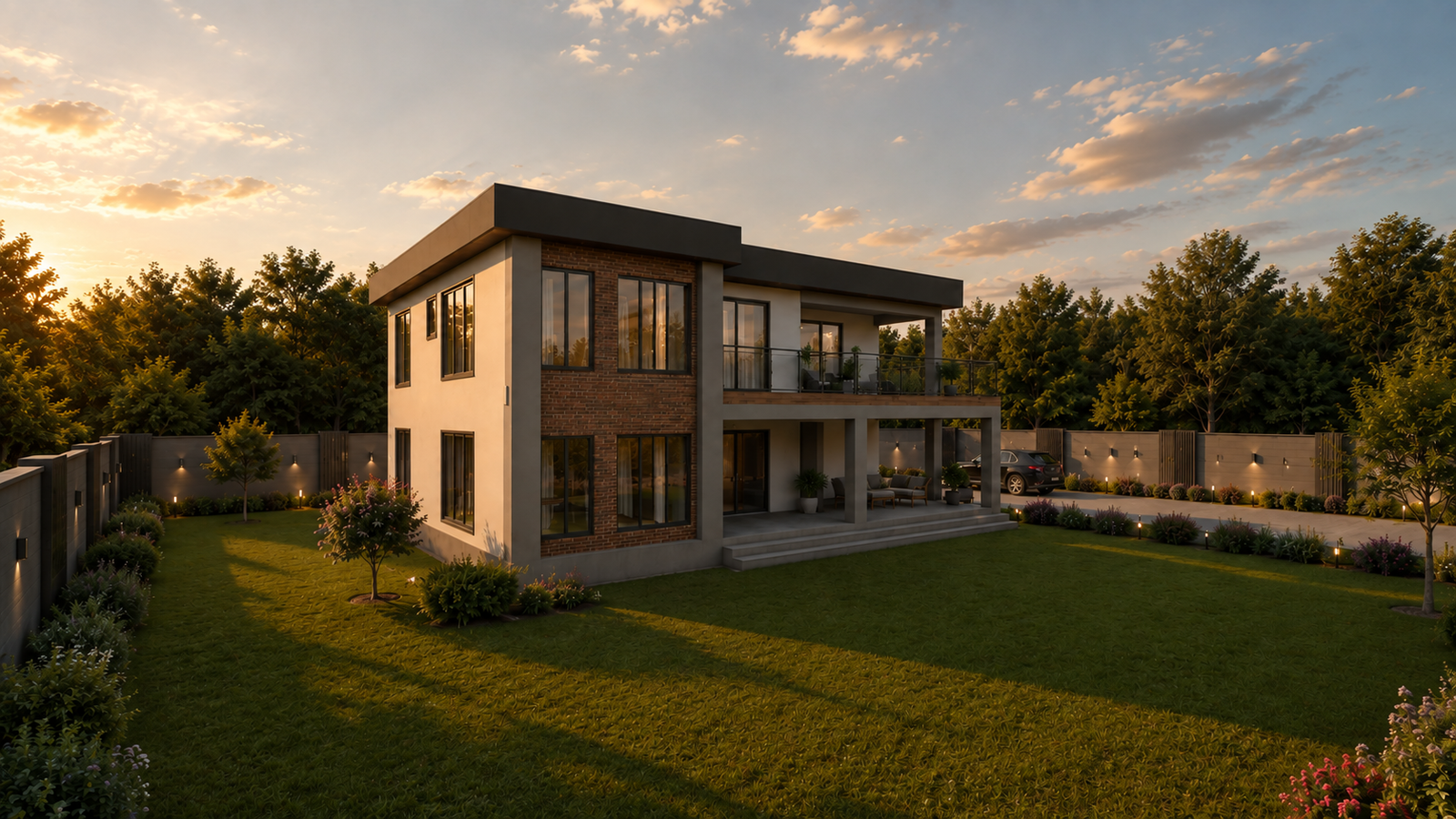 242 m² 6+1 İki Katlı Çelik Ev