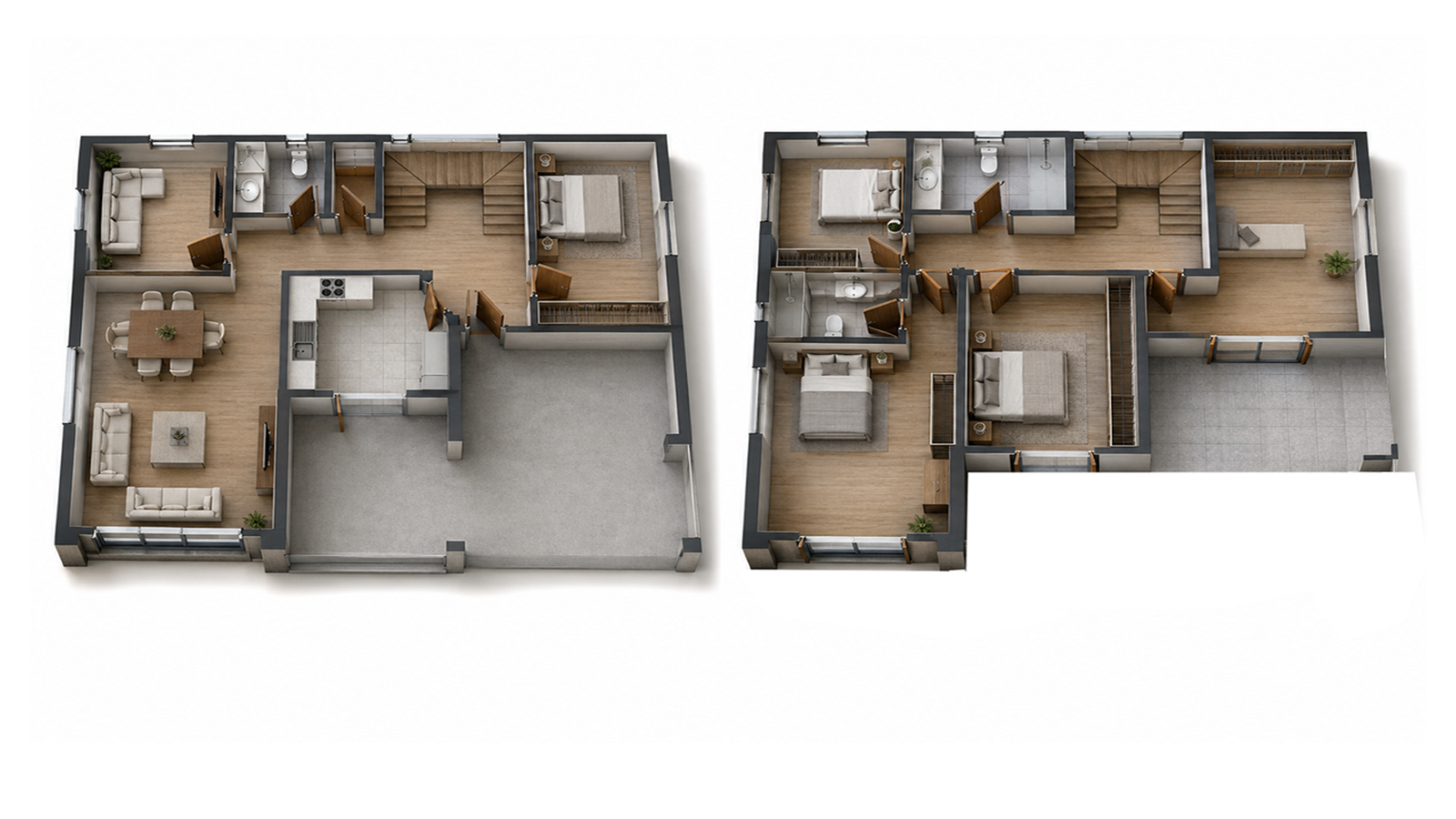 242 m² 6+1 İki Katlı Çelik Ev
