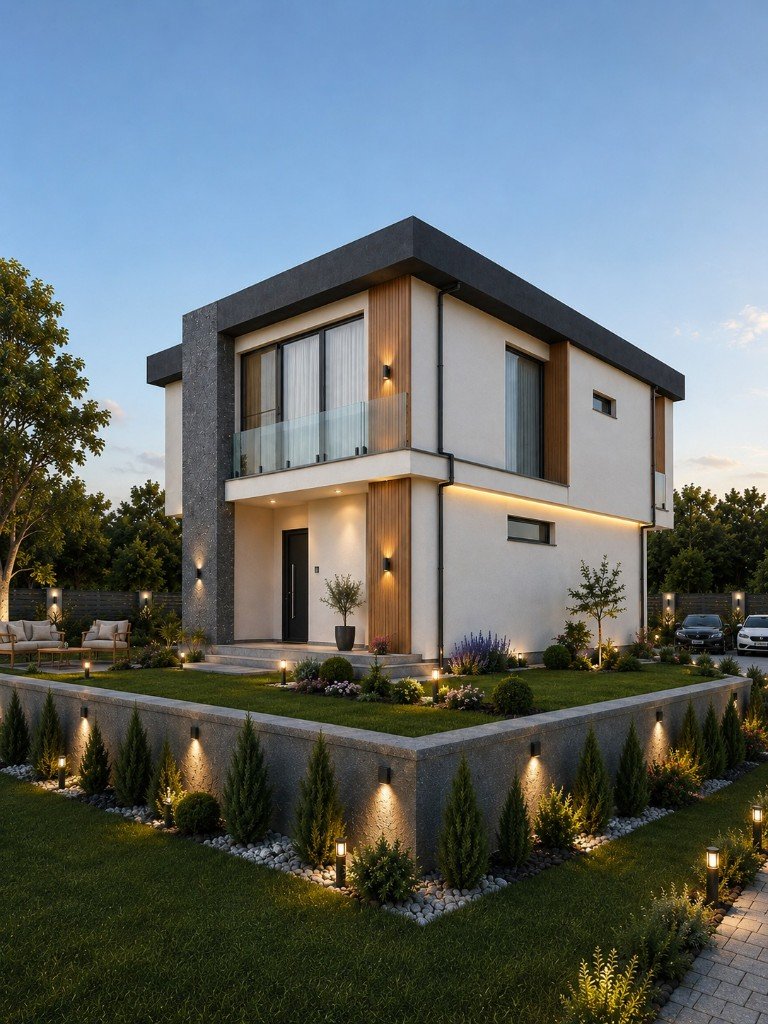 Ruzgarbey Prefabrik vizyonunu yansıtan modern villa
