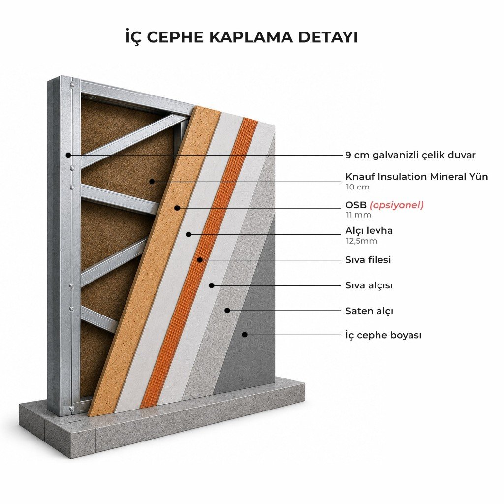 İç duvar kesiti